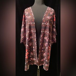 Mandala Kimono/Swim Cover Up, O/S